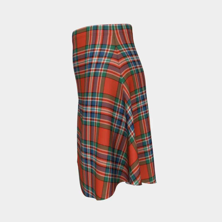 Scottish MacFarlane Ancient Clan Tartan Flare Skirt Tartan Blether 2