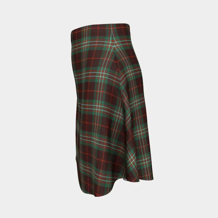 Scottish Scott Brown Ancient Clan Tartan Flare Skirt Tartan Blether 2