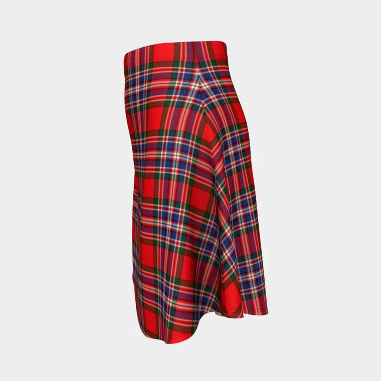 Scottish MacFarlane Modern Clan Tartan Flare Skirt Tartan Blether 2