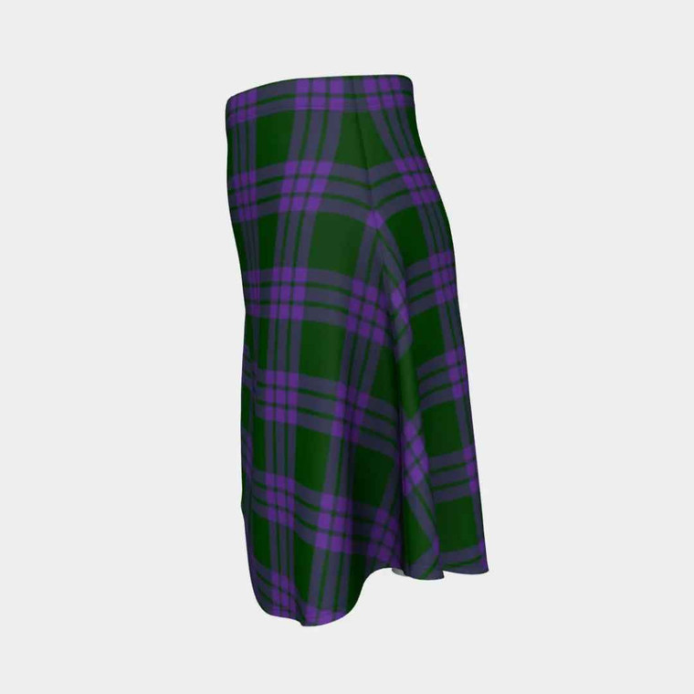 Scottish Elphinstone Clan Tartan Flare Skirt Tartan Blether 2
