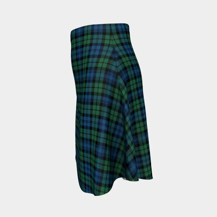 Scottish Campbell Ancient 02 Clan Tartan Flare Skirt Tartan Blether 2