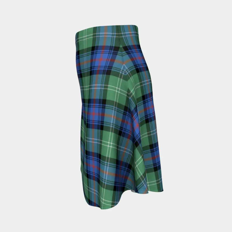Scottish Sutherland Old Ancient Clan Tartan Flare Skirt Tartan Blether 2