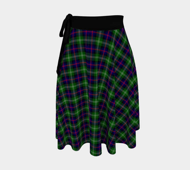 Sutherland Modern Clan Tartan Wrap Skirt