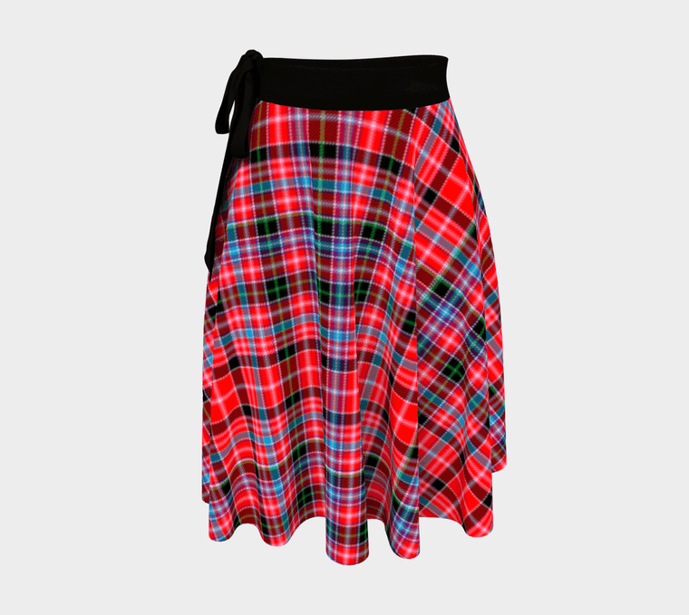 Aberdeen District Clan Tartan Wrap Skirt
