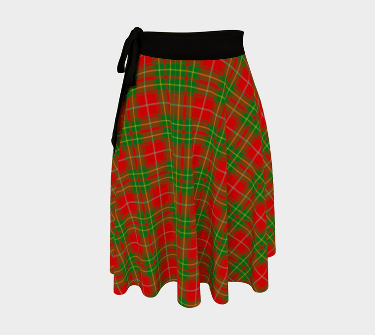 Burnett Ancient Clan Tartan Wrap Skirt