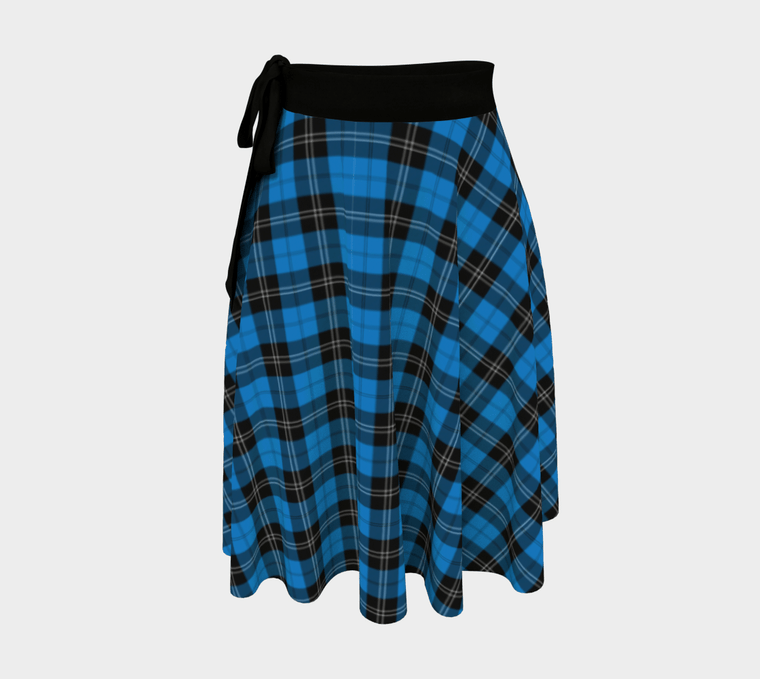 Ramsay Blue Ancient Clan Tartan Wrap Skirt