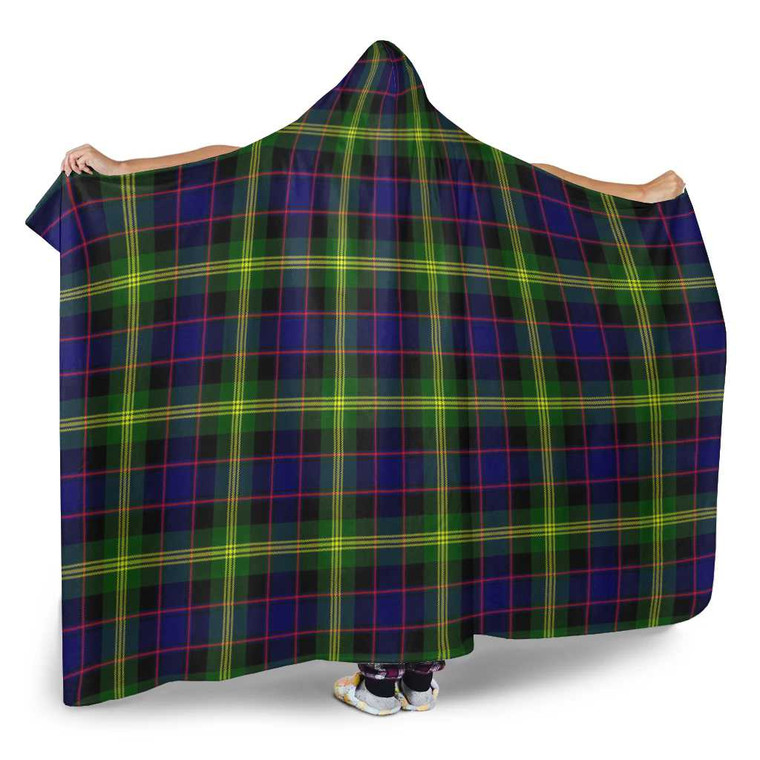 Scottish Watson Modern Clan Tartan Hooded Blanket Tartan Blether 2
