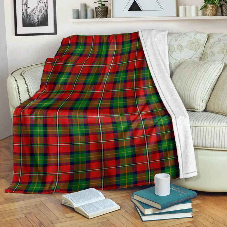 Scottish Boyd Modern Clan Tartan Blanket Tartan Blether 2