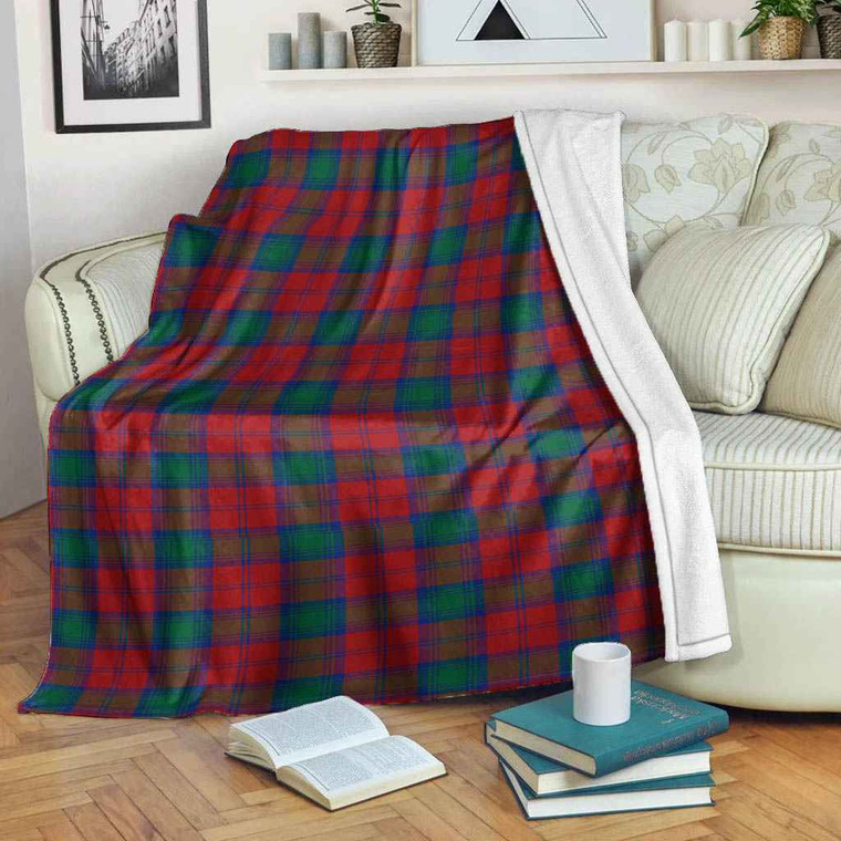 Scottish Lindsay Modern Clan Tartan Blanket Tartan Blether 2