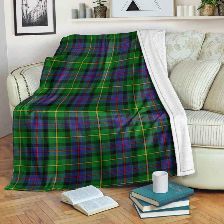 Scottish Tait Modern Clan Tartan Blanket Tartan Blether 2