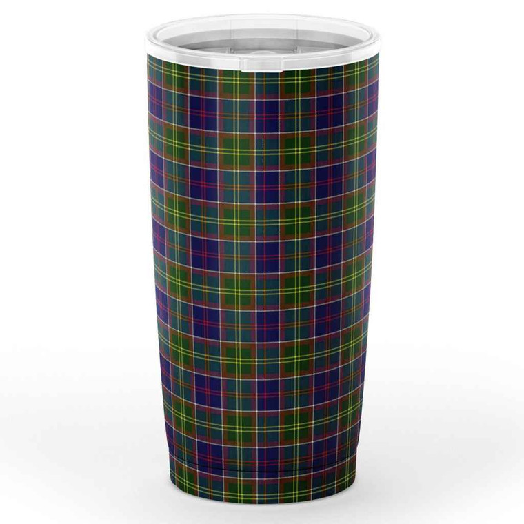 Scottish Dalrymple Clan Crest Tartan Insulated Tumbler Tartan Blether 2