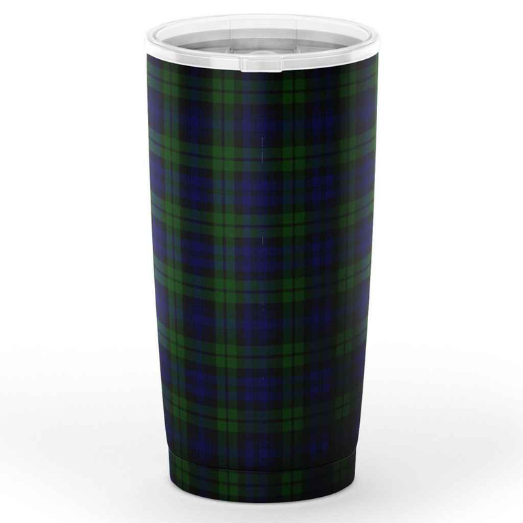 Scottish Campbell Clan Crest Tartan Insulated Tumbler Tartan Blether 2