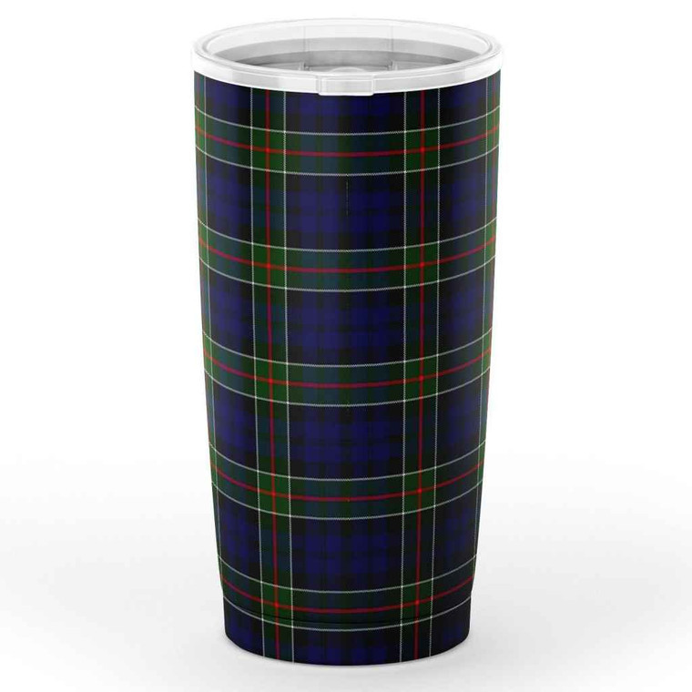 Scottish Colquhoun Clan Crest Tartan Insulated Tumbler Tartan Blether 2