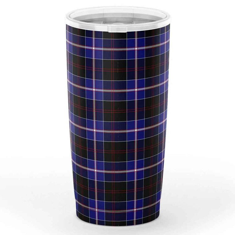 Scottish Dunlop Clan Crest Tartan Insulated Tumbler Tartan Blether 2