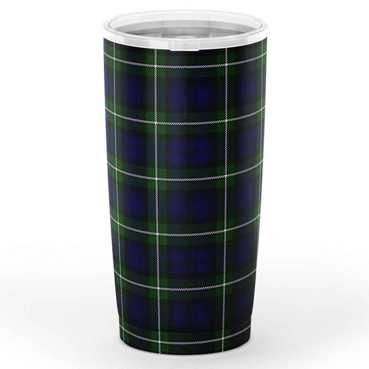 Scottish Forbes Clan Crest Tartan Insulated Tumbler Tartan Blether 2