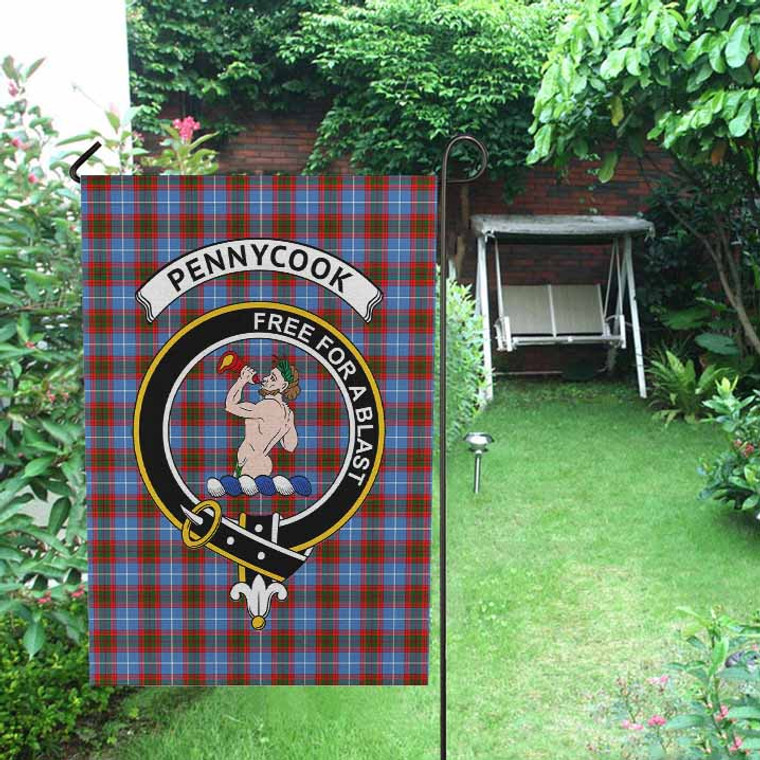 Scottish Pennycook Clan Crest Tartan Garden Flag Tartan Blether 2
