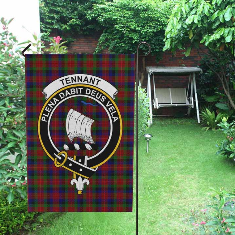 Scottish Tennant Clan Crest Tartan Garden Flag Tartan Blether 2