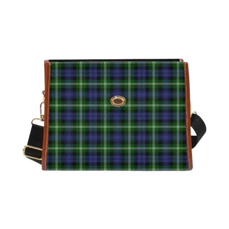 Scottish Baillie Modern Clan Tartan Waterproof Canvas Bag Tartan Blether 2