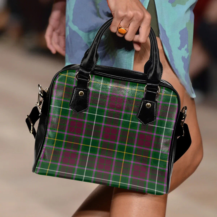 Scottish Crosbie Clan Tartan Shoulder Handbag Tartan Blether 2