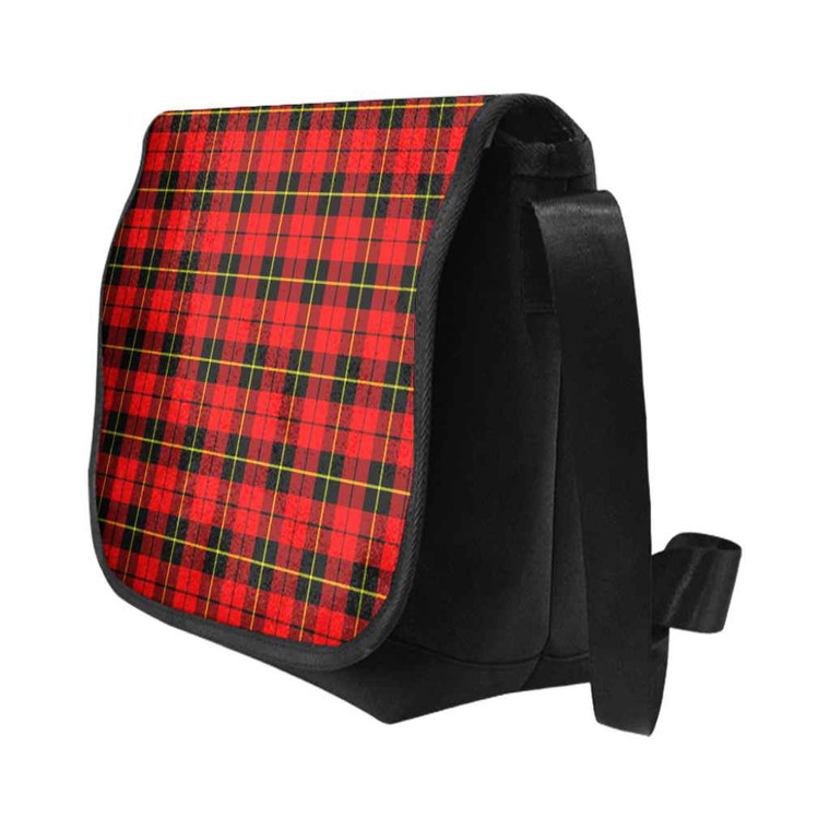 Scottish Wallace Hunting - Red Clan Tartan Messenger Bag Tartan Blether 2