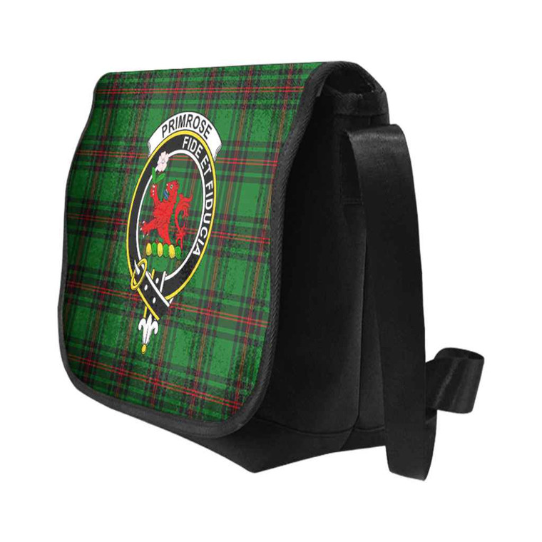 Scottish Primrose Clan Crest Tartan Messenger Bag Tartan Blether 2