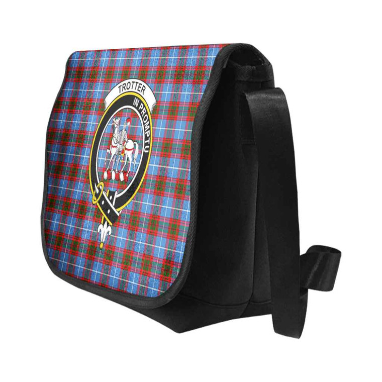 Scottish Trotter Clan Crest Tartan Messenger Bag Tartan Blether 2