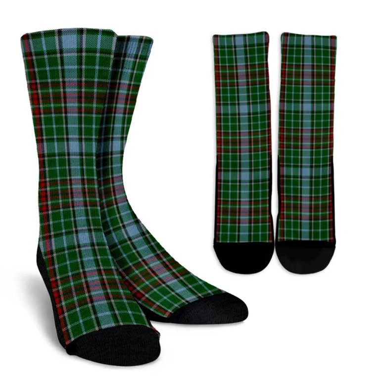 Scottish Gayre Clan Tartan Crew Socks