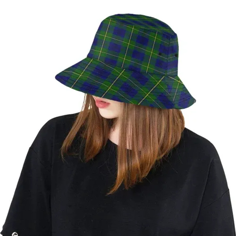 Scottish Johnston Modern Clan Tartan Bucket Hat Tartan Blether 2