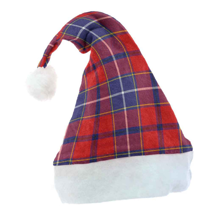 Scottish Wishart Dress Clan Tartan Christmas Hat Front Tartan Blether