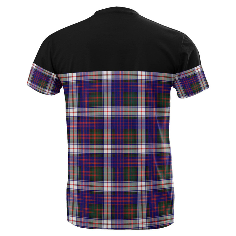 Scottish Macdonald Dress Modern Clan Tartan T-Shirt Horizontal Style