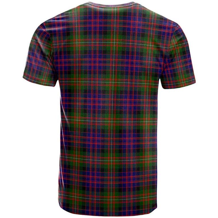 Scottish MacDonnell of Glengarry Modern Clan Tartan T-Shirt Tartan Plaid Back Side