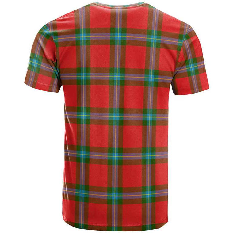 Scottish MacLaine of Loch Buie Clan Tartan T-Shirt Tartan Plaid Back Side