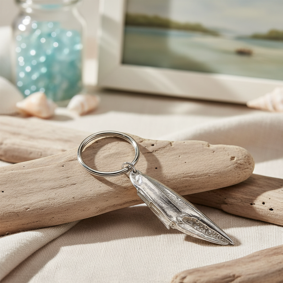 Pewter Crab Claw Key Ring | Silver and Pewter Gifts