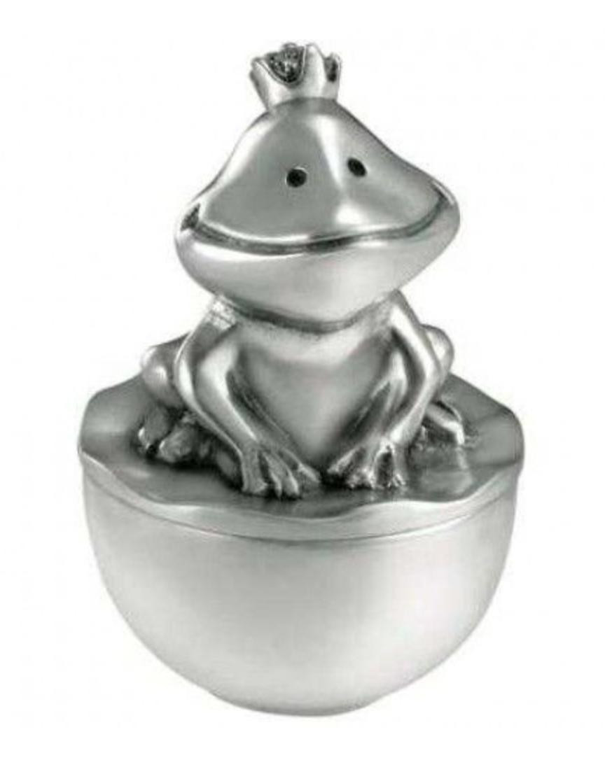 Frog King Tooth Box | Royal Selangor | Silver and Pewter Gifts