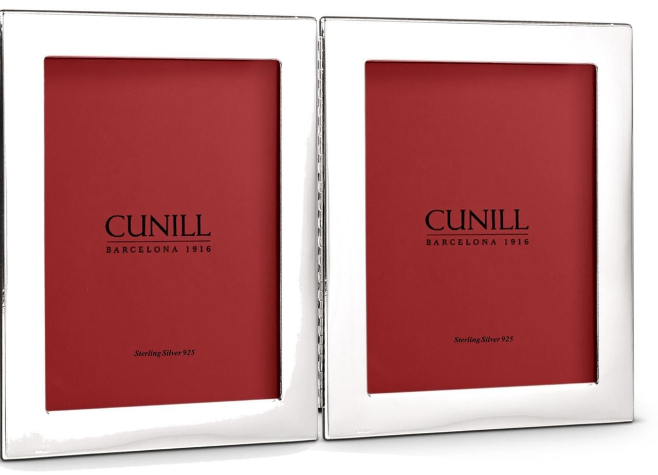 Sterling Tiffany Double 5x7 Frame | Silver and Pewter Gifts