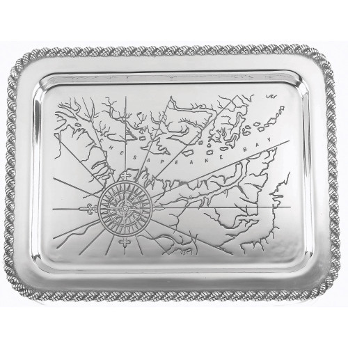 Latitudes Chesapeake Bay Tray - Large