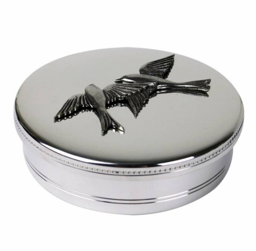 Dove Pewter Keepsake Box