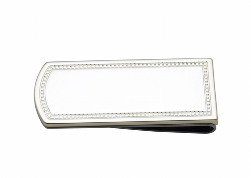 Charleston Silver Plate Money Clip