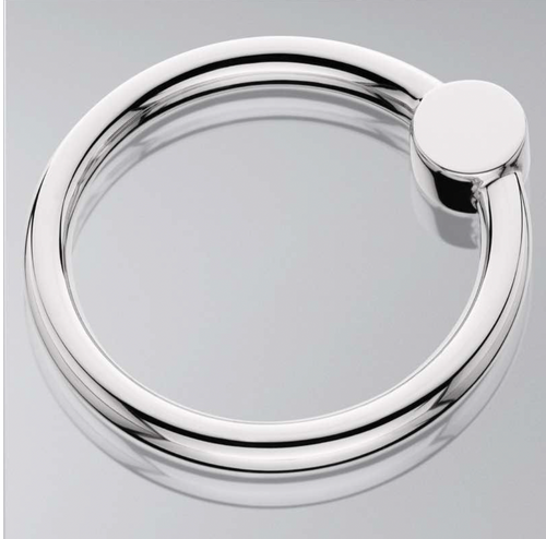 Sterling Silver Circle Rattle