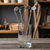 Pewter golf club drink stirrers set of four.