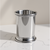 Polished pewter Julep cup with beaded rim.