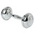 Pewter Dumbbell Rattle with Beading