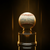 Pewter baseball trophy plinth with ball.