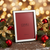 Sterling silver 4x6 photo frame with border.