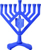 MENORAH DREIDEL 7.5" BLUE