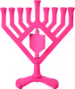 MENORAH DREIDEL 7.5" PINK