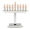 ZJ ELECTRIC MENORAH W/GOLD ACCENTS
