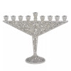 SILVER ISADORA MENORAH