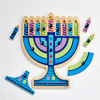 Puzzle Menorah Shape