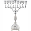 MENORAH SILVER PLATED FILAGREE 27"